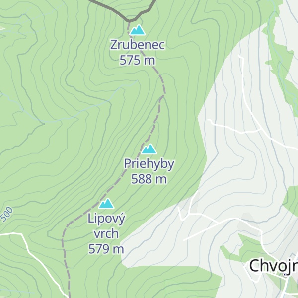 Map of Priehyby