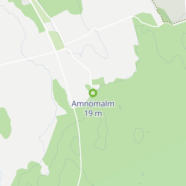 Map of Amnömalm
