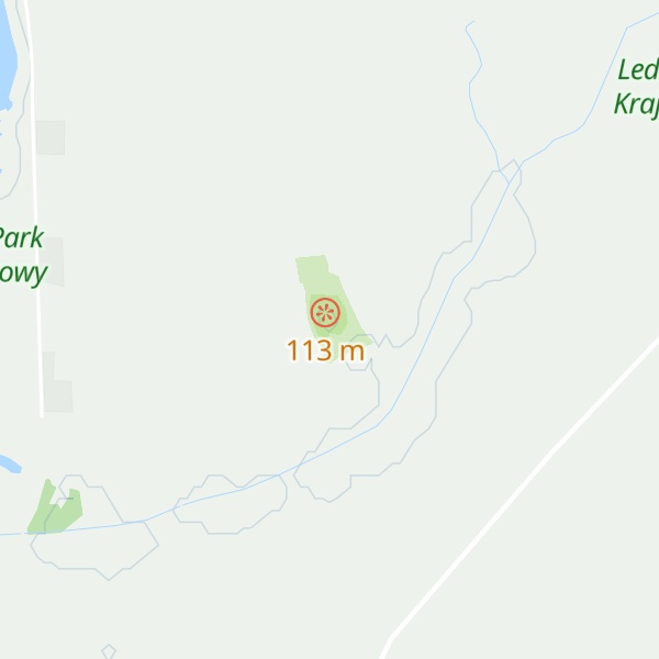 Map of Góra Waliszewska
