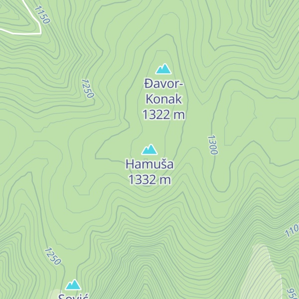 Map of Hamuša