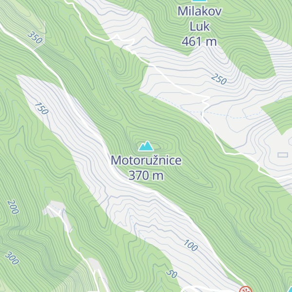 Map of Motoružnice