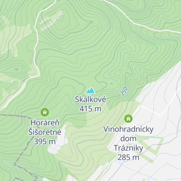 Map of Skalkové