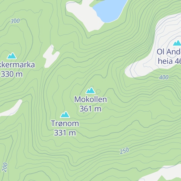 Map of Mokollen