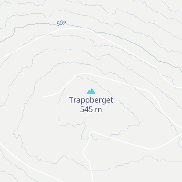 Map of Trappberget