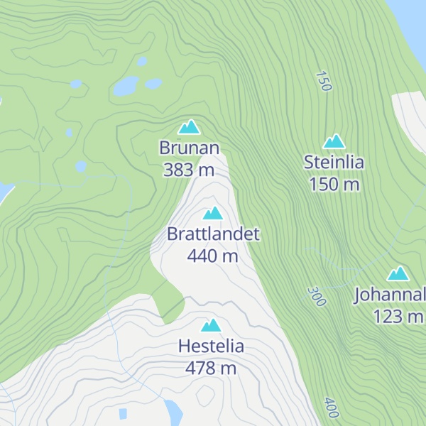 Map of Brattlandet