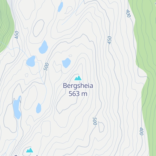 Map of Bergsheia