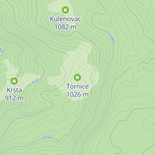 Map of Tornice