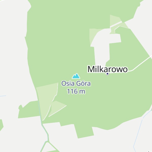 Map of Osia Góra