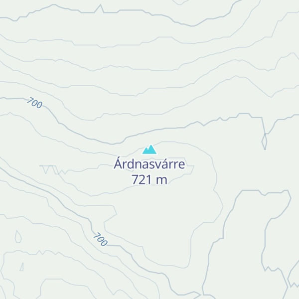 Map of Árdnasvárre