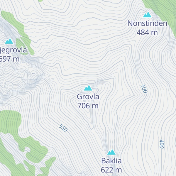 Map of Grovla