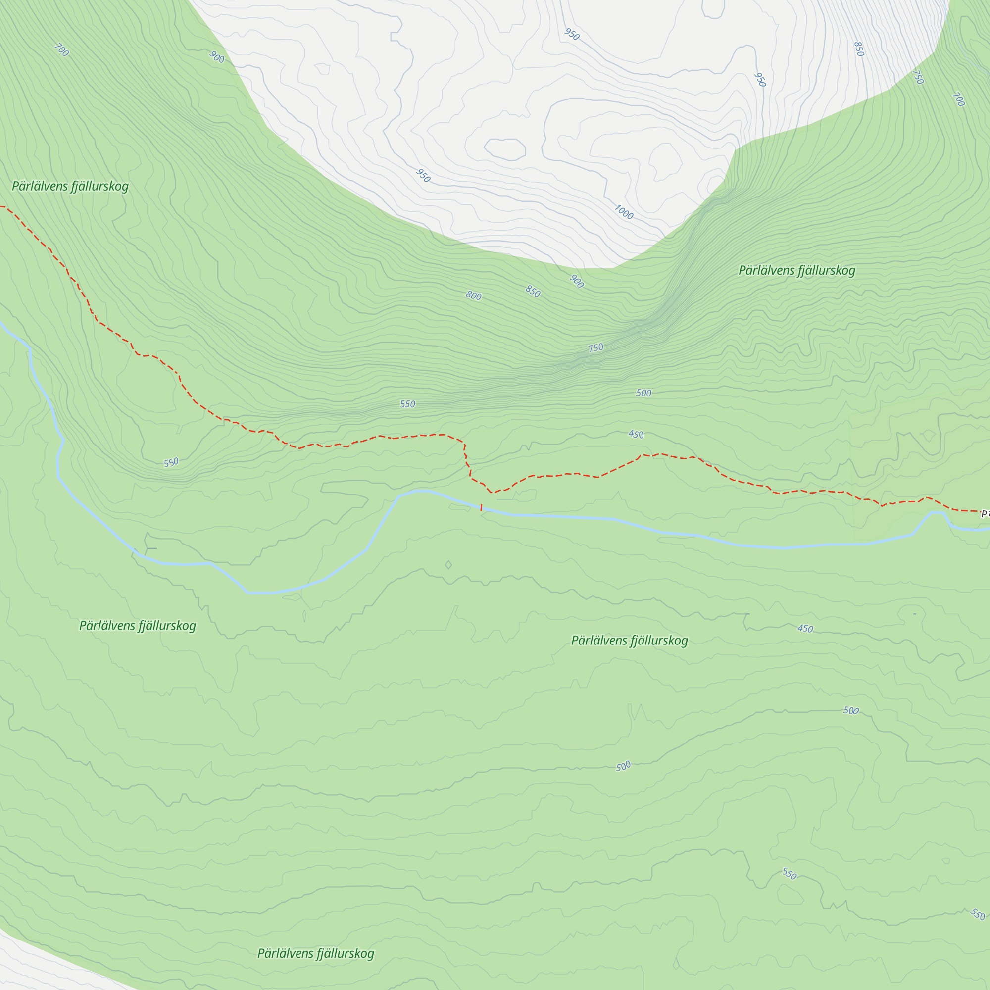 Njunjes Fjällstuga map