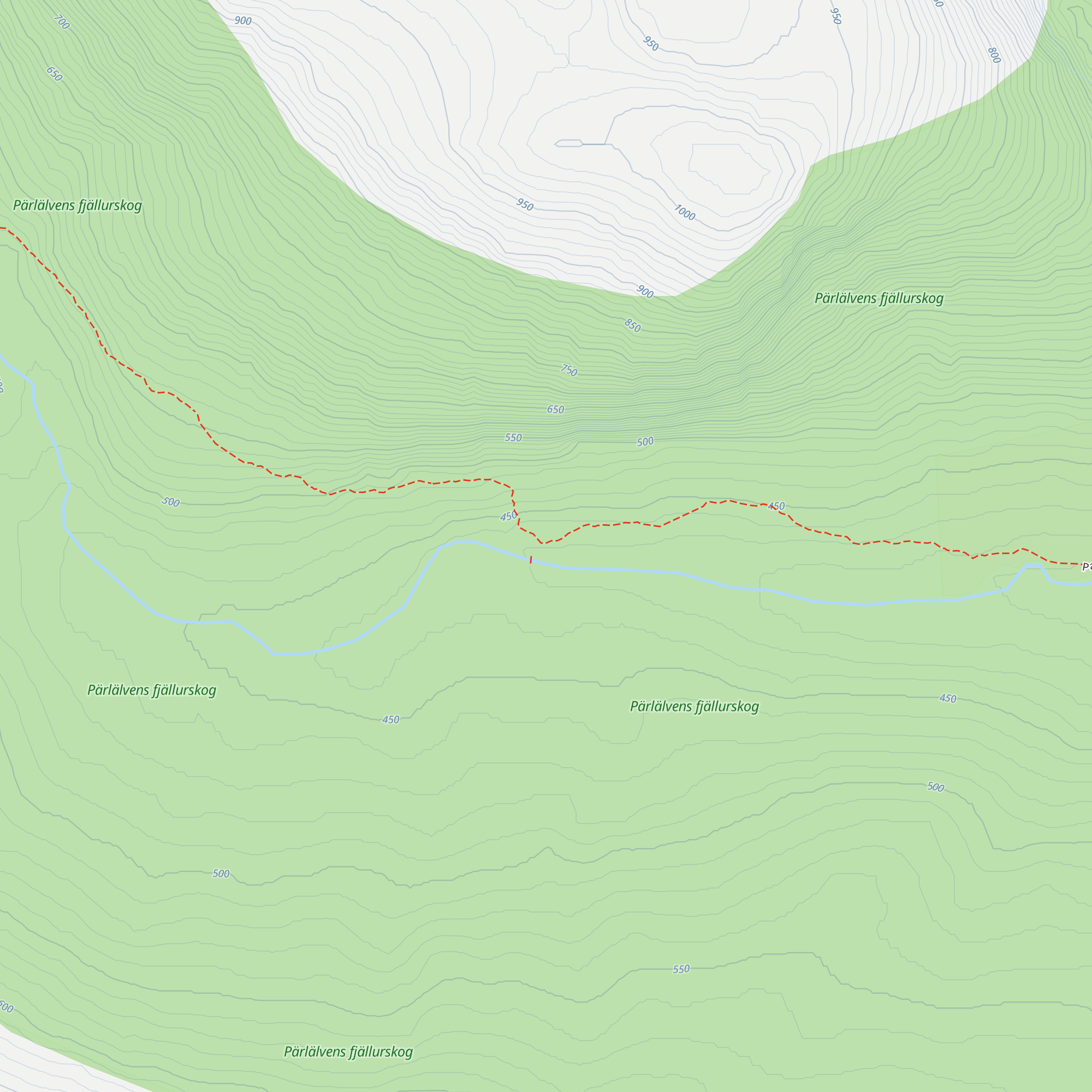 Njunjes Fjällstuga map