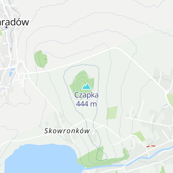 Map of Czapka