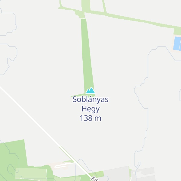 Map of Soblányas Hegy