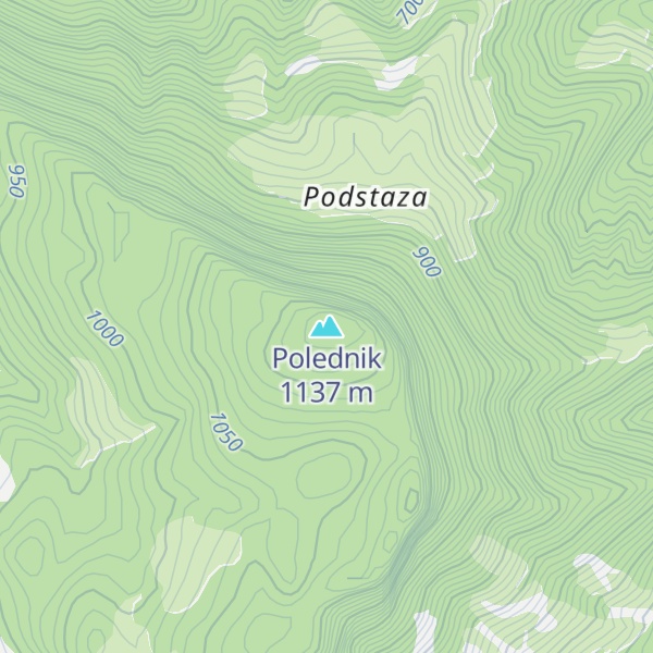 Map of Polednik