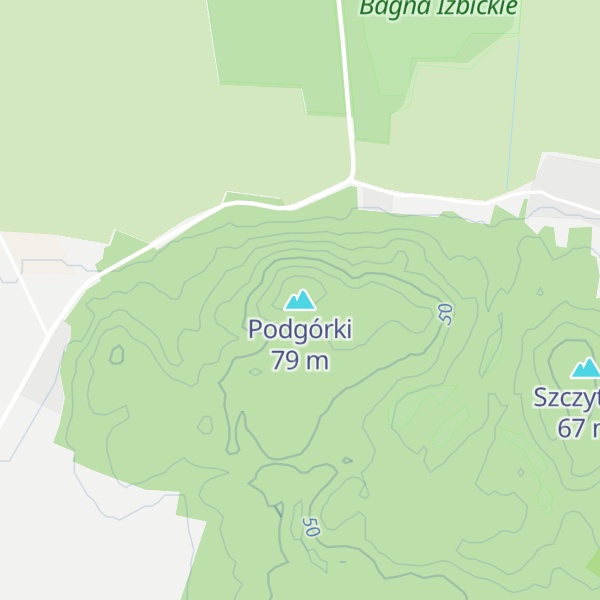Map of Podgórki