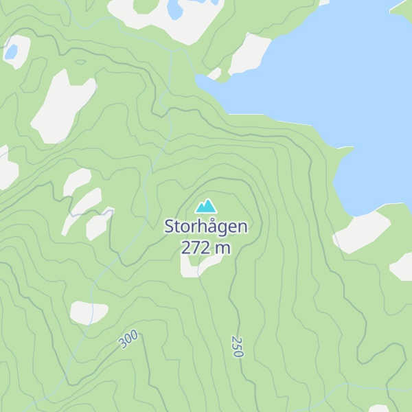 Map of Storhågen