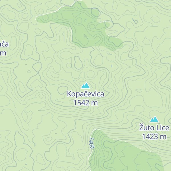 Map of Kopačevica