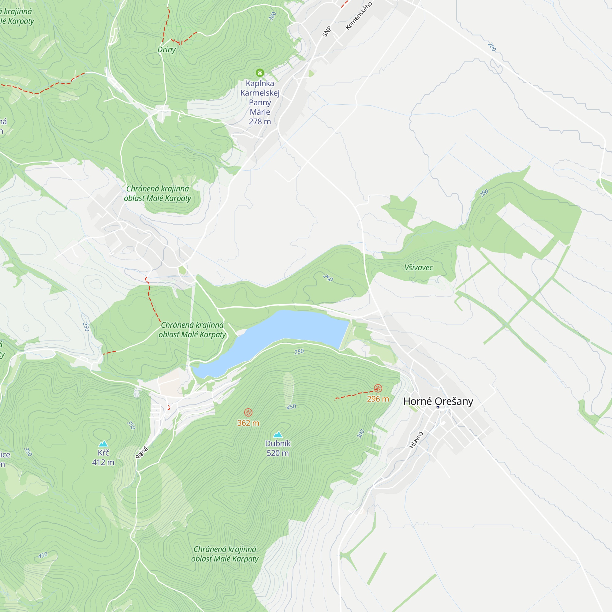 Kaplnka Sedembolestnej Panny Márie map