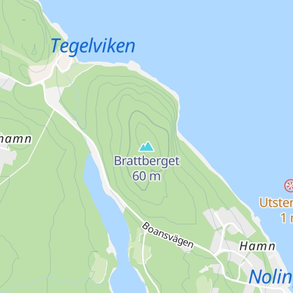Map of Brattberget