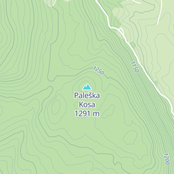 Map of Paleška Kosa