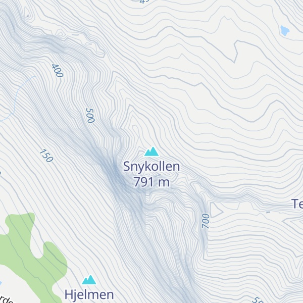Map of Snykollen