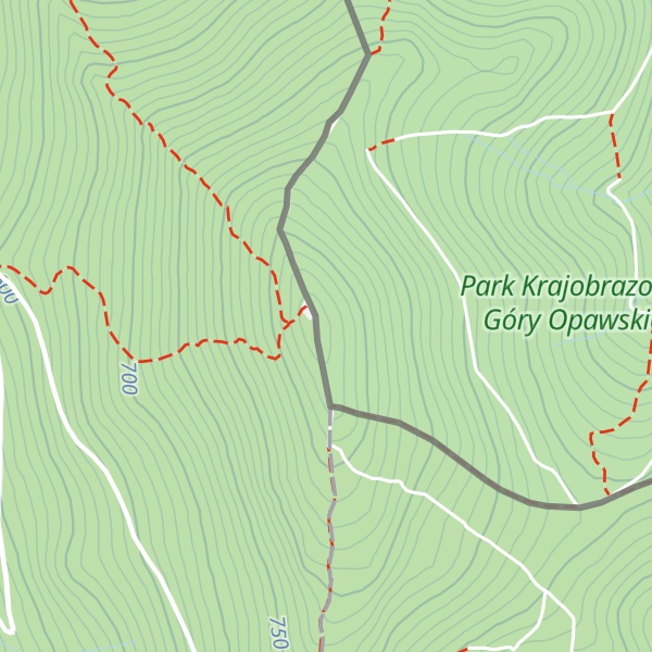 Map of Biskupská kupa