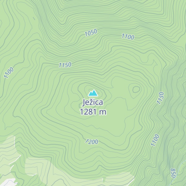 Map of Ježica