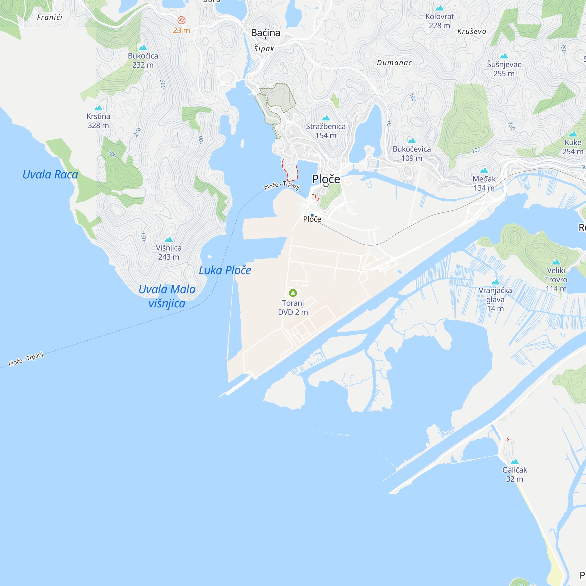 Toranj DVD map