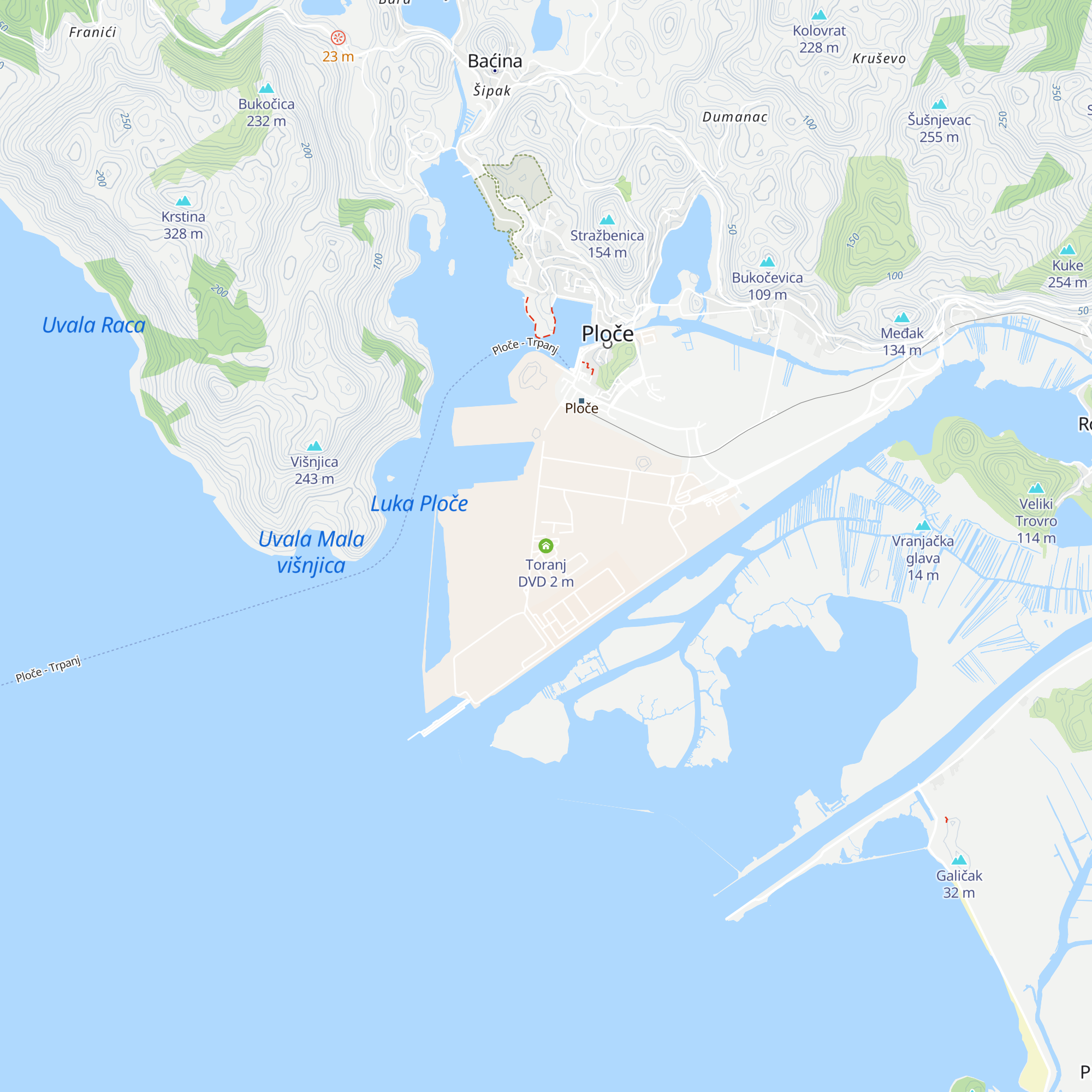 Toranj DVD map