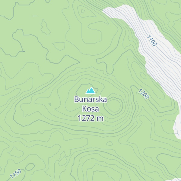 Map of Bunarska Kosa