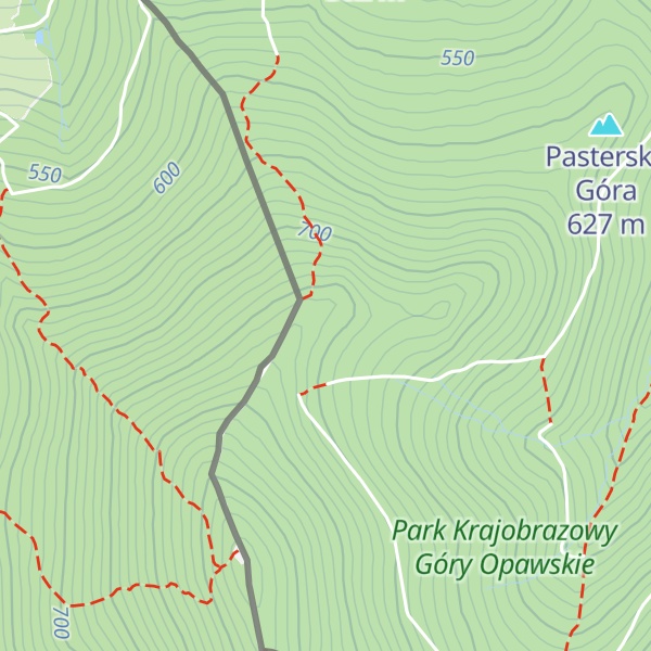 Map of Grzebień