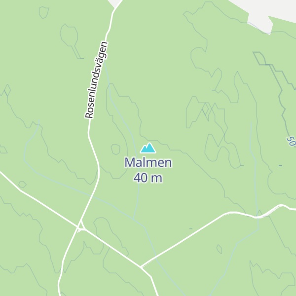 Map of Malmen