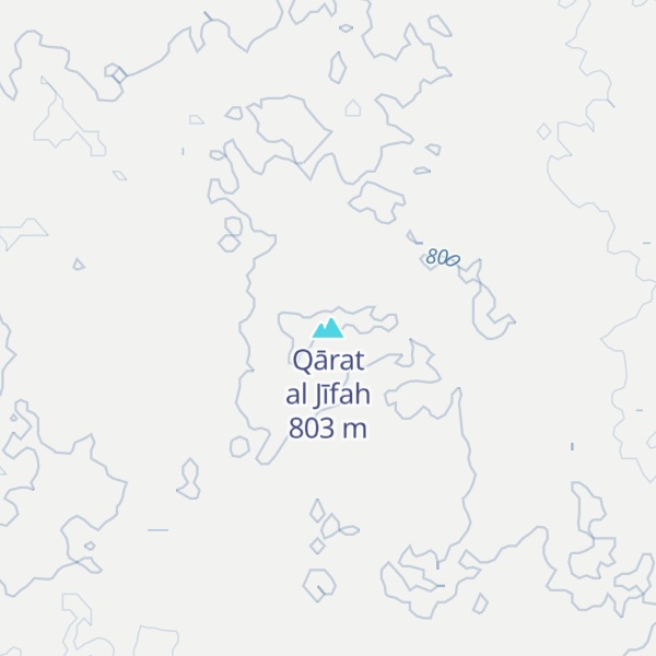 Map of Qārat al Jīfah