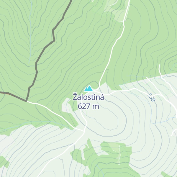 Map of Žalostiná