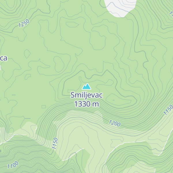 Map of Smiljevac