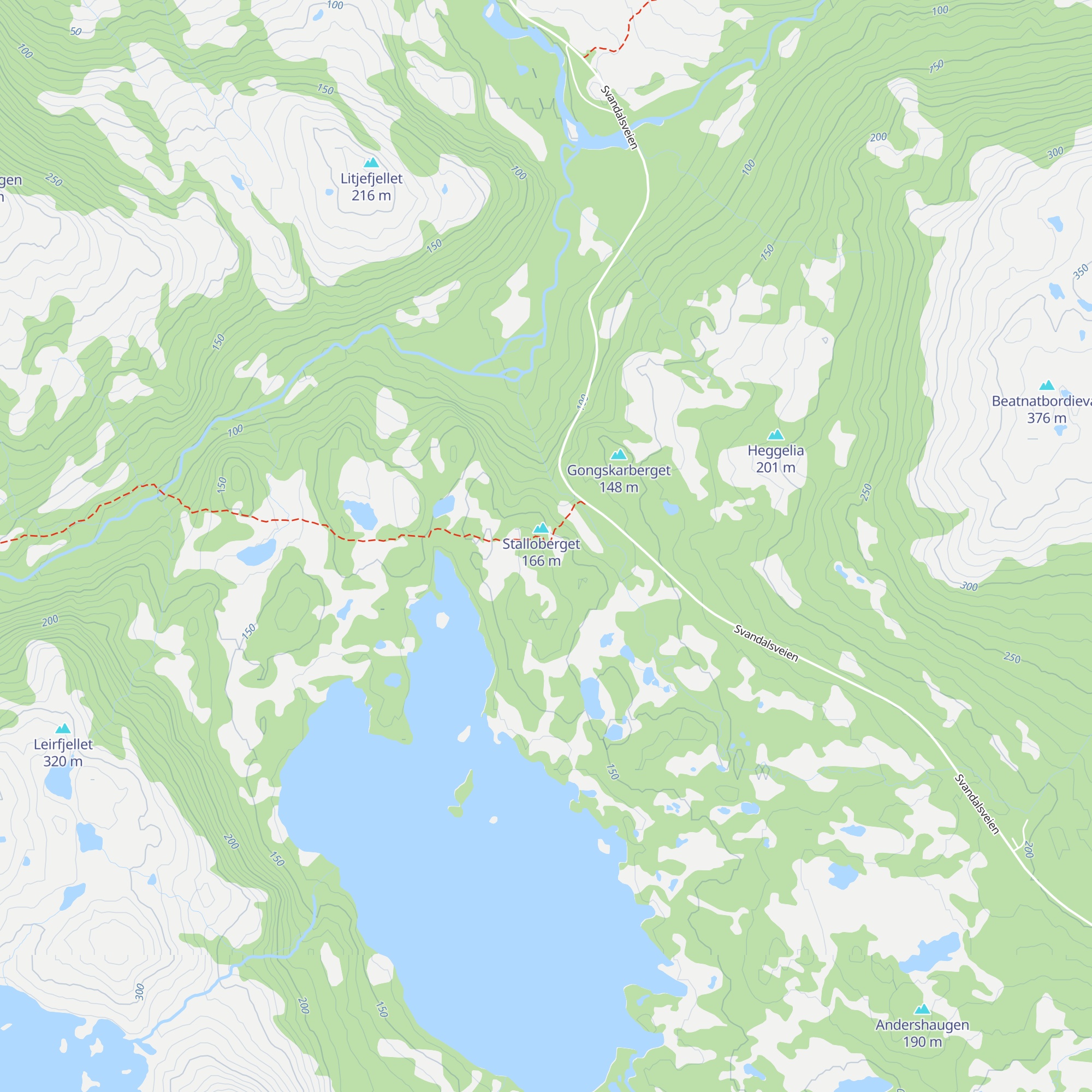 Senjabu map