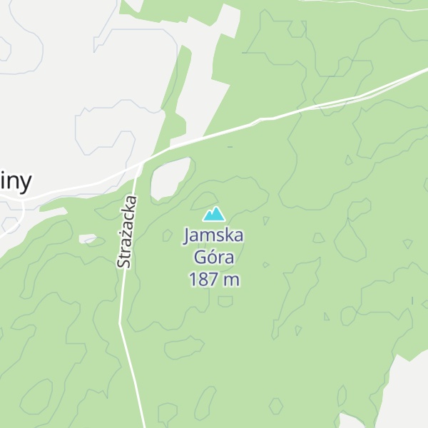 Map of Jamska Góra