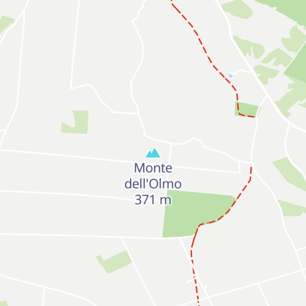 Map of Monte dell'Olmo