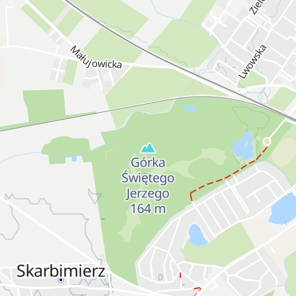 Map of Górka Świętego Jerzego