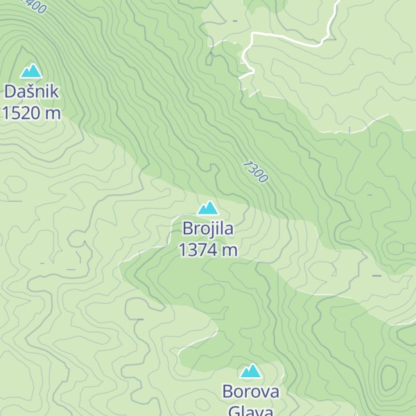 Map of Brojila