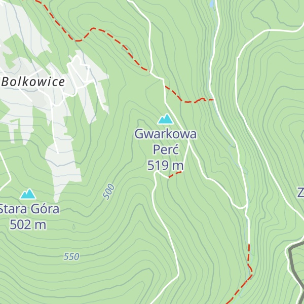Map of Pasterka