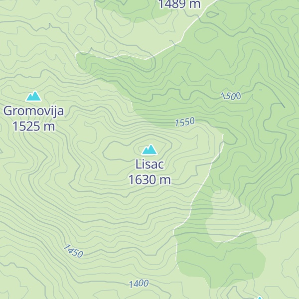 Map of Lisac