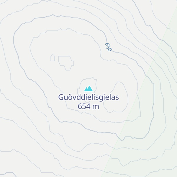 Map of Guövddielisgielas
