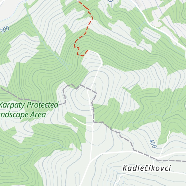 Map of Pecková