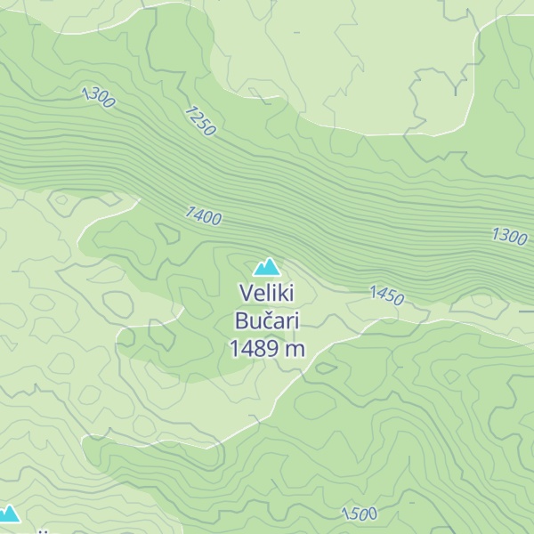 Map of Veliki Bučari