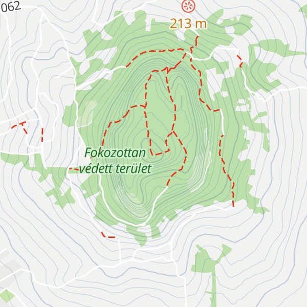 Map of Szent György-hegy