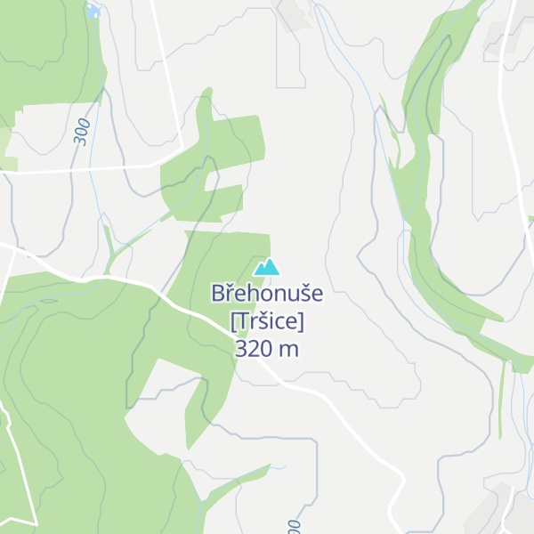 Map of Břehonuše [Tršice]