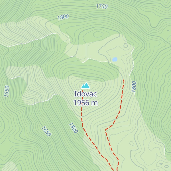 Map of Idovac