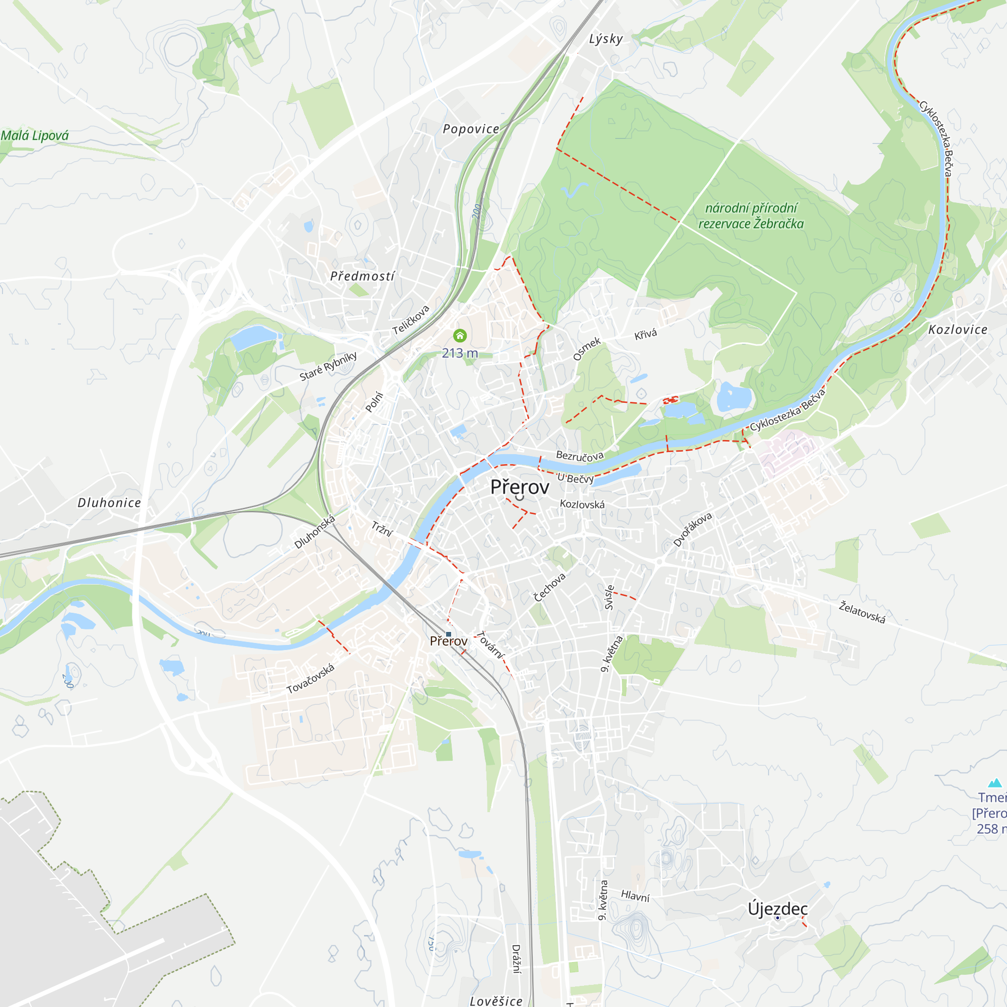 Informační centrum města Přerova map